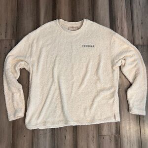 YoungLA Cream Crewneck Sweater